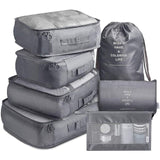 RUPUTIN 7-Piece Set Travel Storage Bags