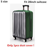 HMUNII PVC Transparent Protective Dust Cover For Luggage
