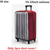 HMUNII PVC Transparent Protective Dust Cover For Luggage