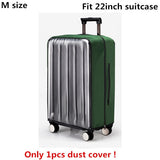 HMUNII PVC Transparent Protective Dust Cover For Luggage