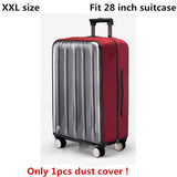 HMUNII PVC Transparent Protective Dust Cover For Luggage
